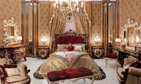 Baroque style bedroom Luxury Collection
